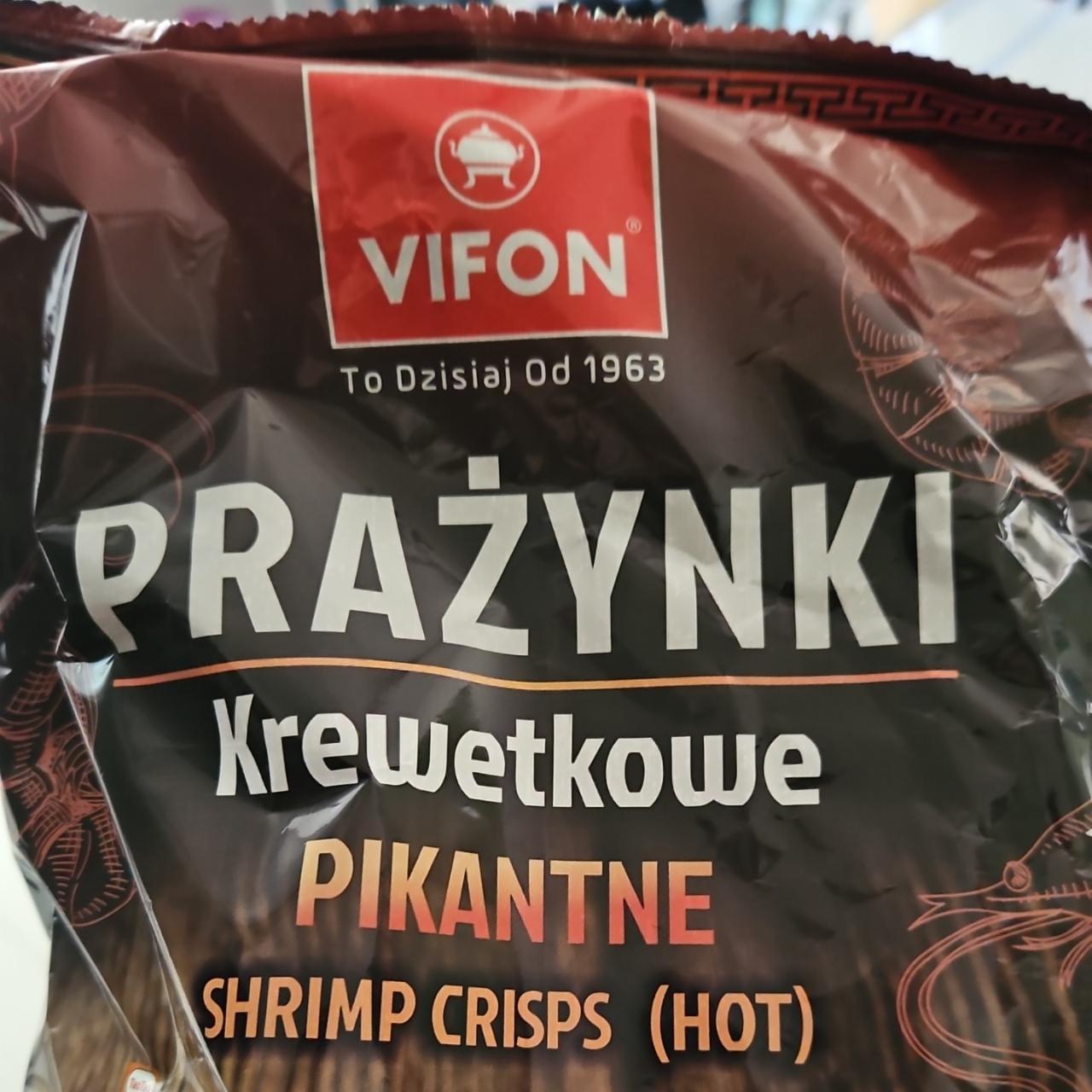Фото - Hot Chili Flavour Shrimp Crisps Vifon