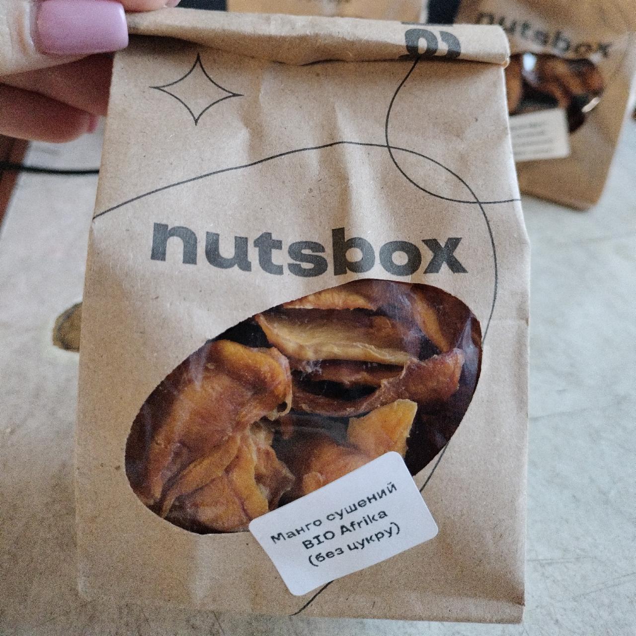 Фото - Манго сушеный (без сахара) Nutsbox