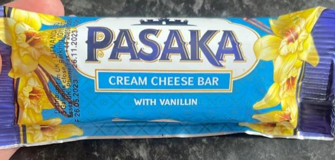 Фото - Сырок глазированный ванильный Creem Cheese Bar Pasaka