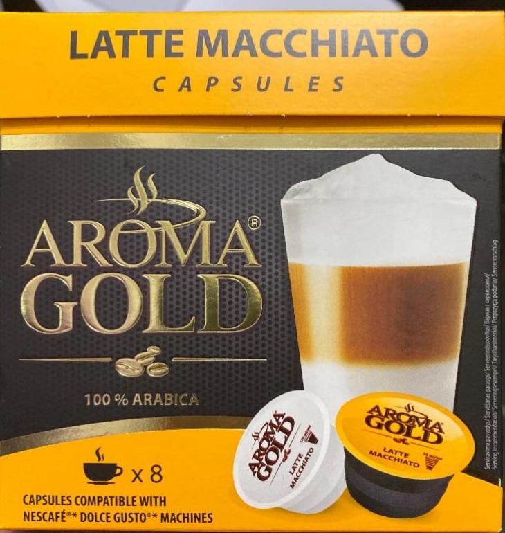 Фото - Кофе в капсулах Latte Macchiato Capsules Aroma Gold