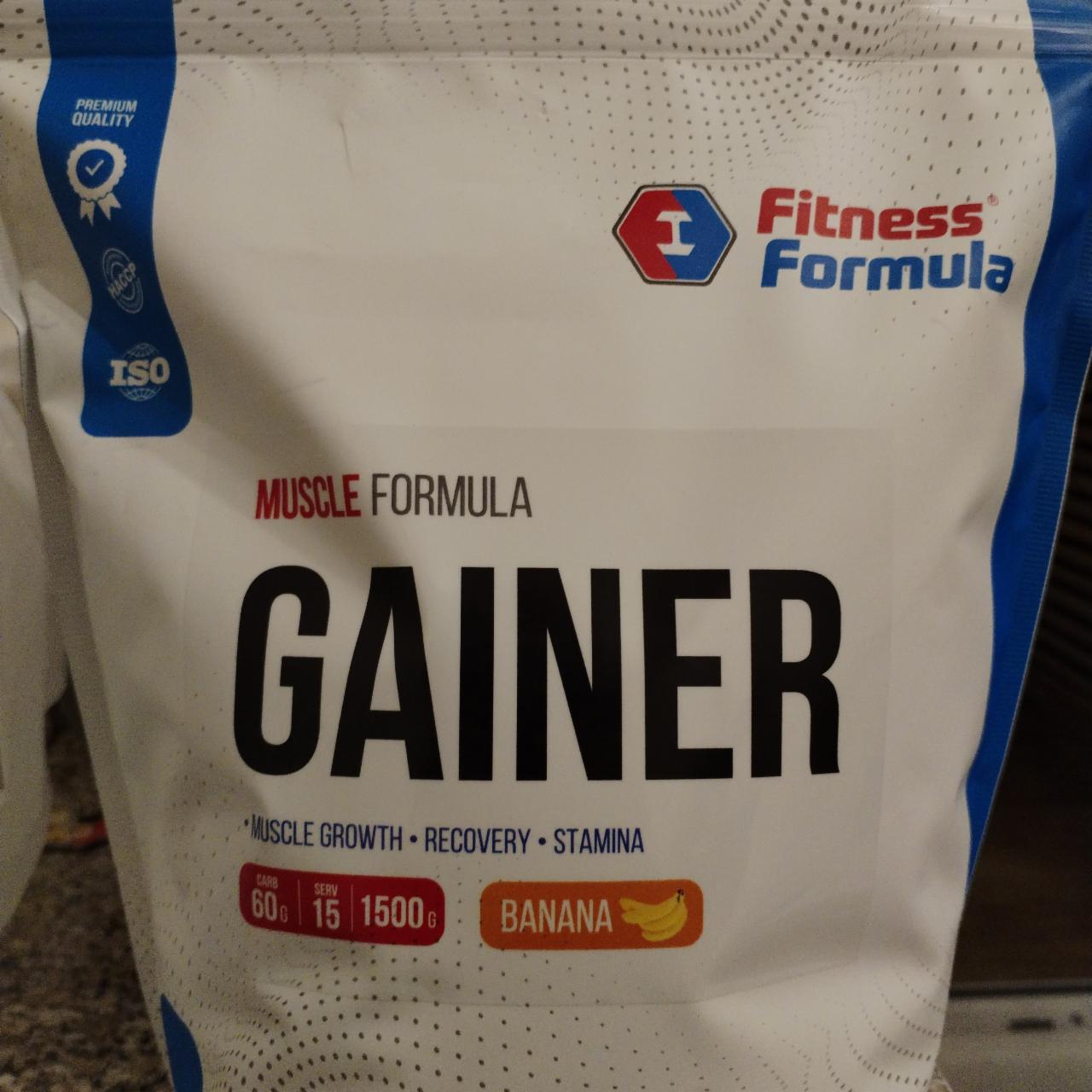 Фото - Gainer Muscle Formula Fitness formula