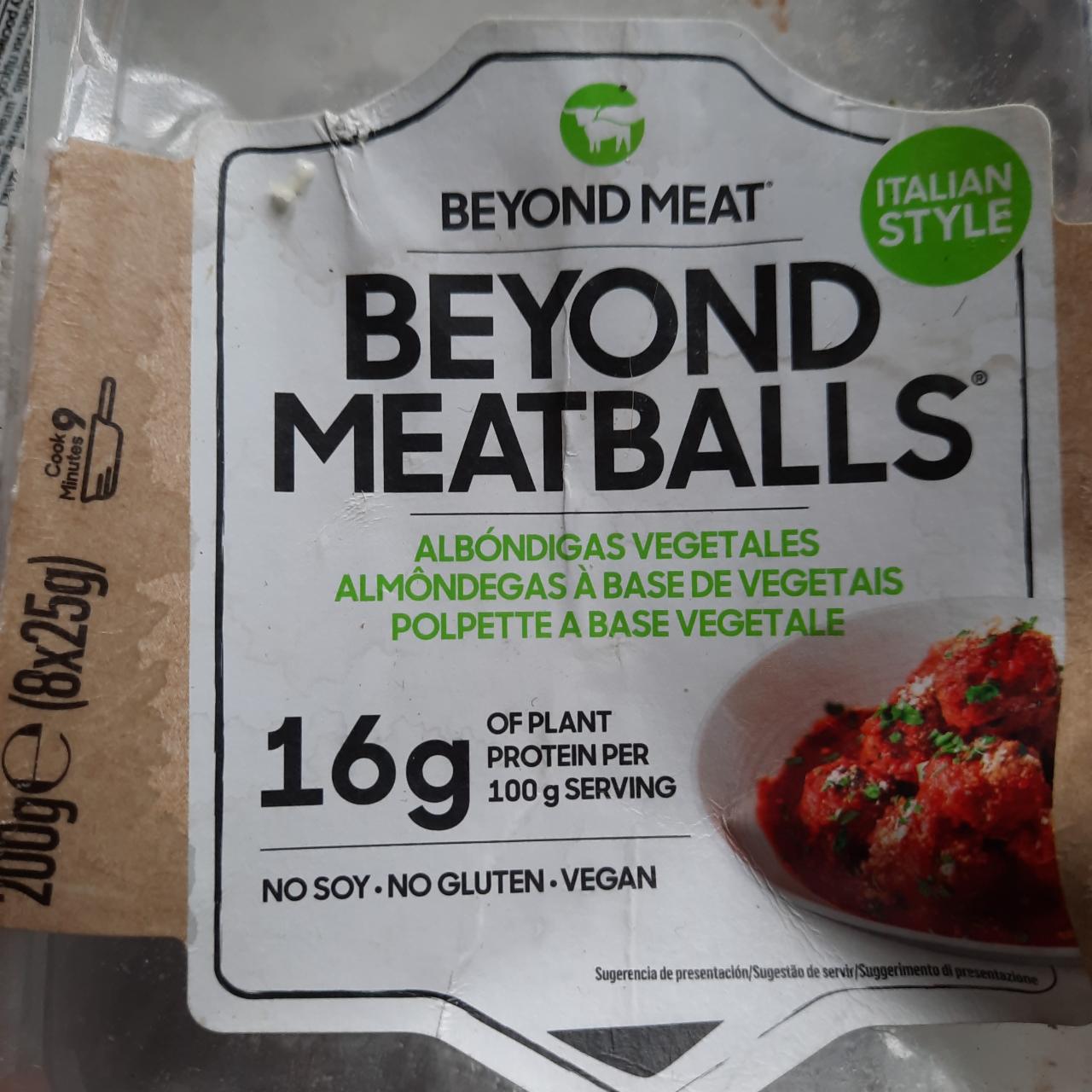 Фото - Тефтели вегетарианские Beyond Meatballs Beyond Meat