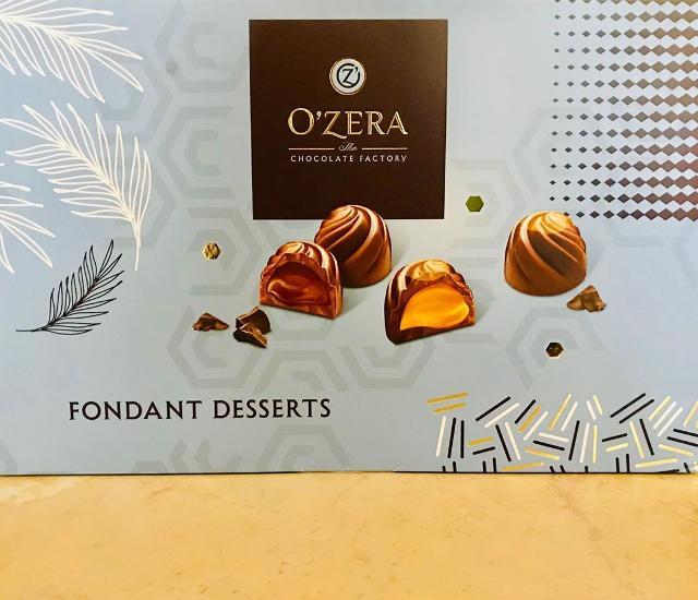 Фото - Ozera шоколадный фондан конфеты