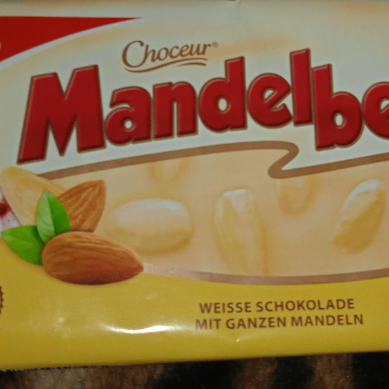 Фото - Шоколад белый с миндалем Mandelbeisser Choceur