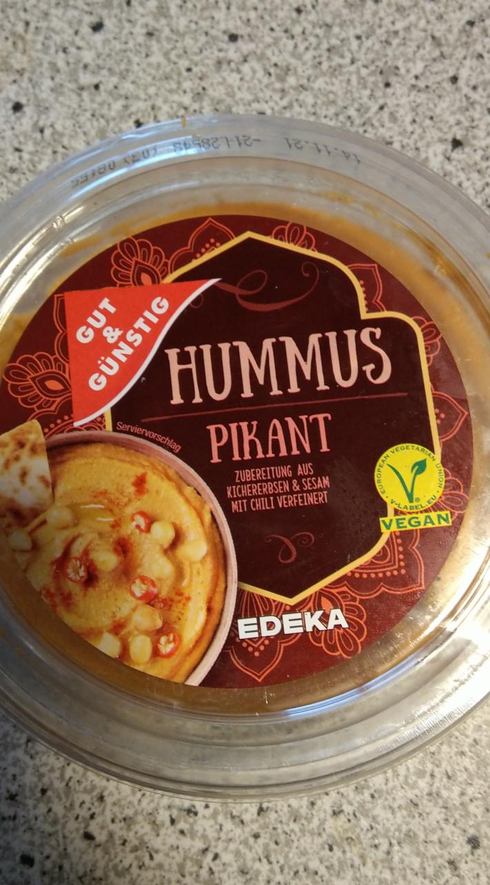 Фото - Хуммус Hummus pikant Gut & Günstig Edeka