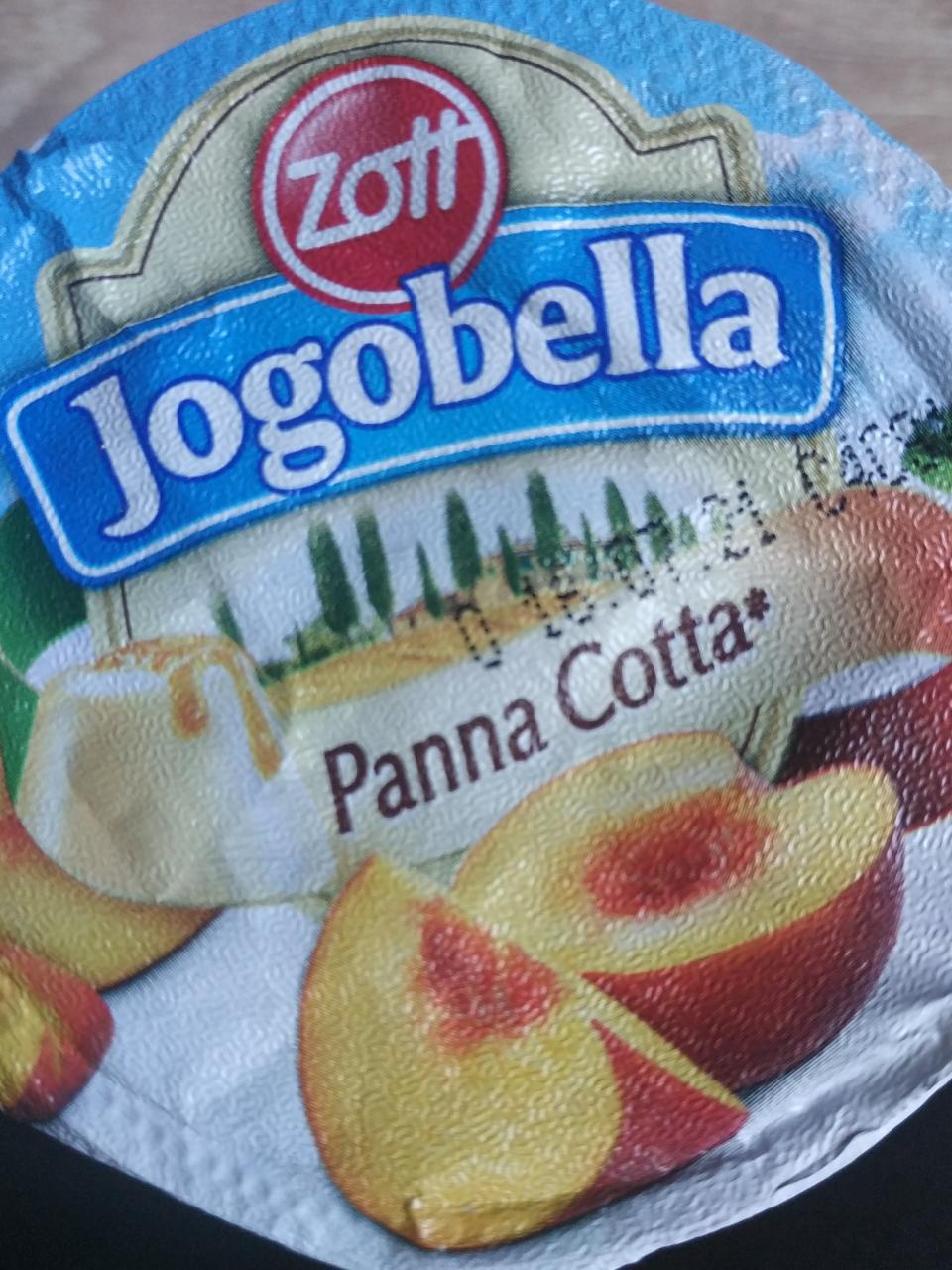 Фото - Йогурт Jogobella Panna Cotta персик 2.7% Zott