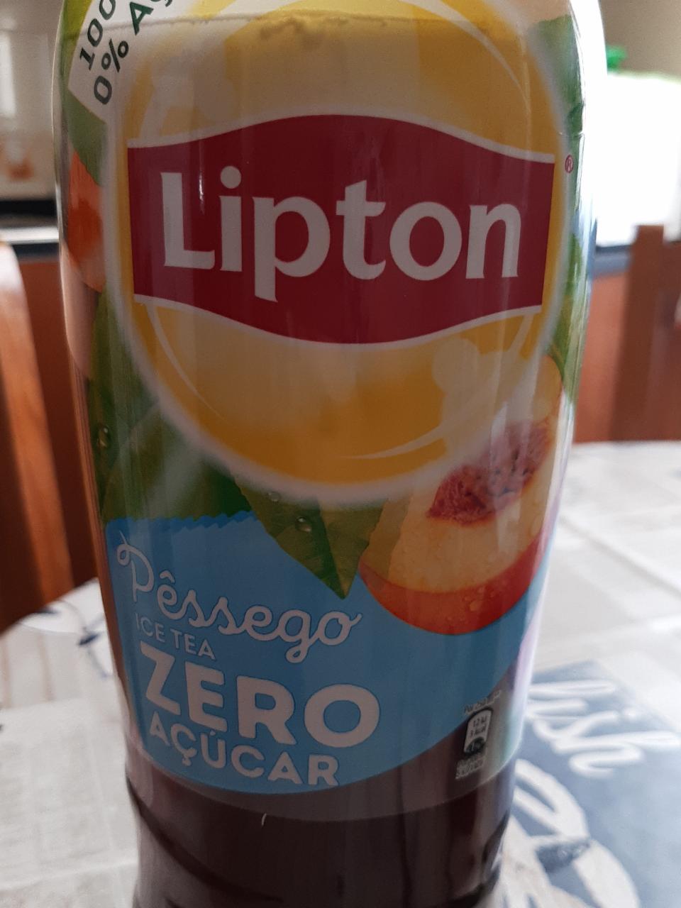 Фото - Холодный чай персик ноль сахара Lipton