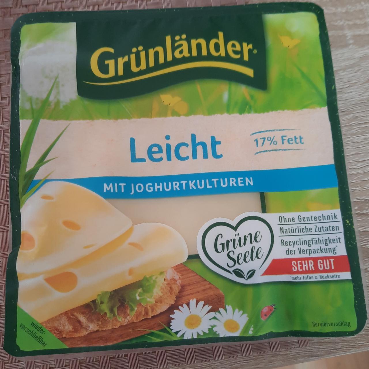 Фото - Käse Leicht 17% Grünländer