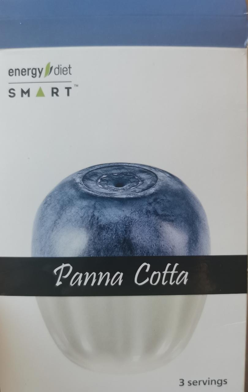 Фото - Protein dessert Panna cotta blueberries Smart