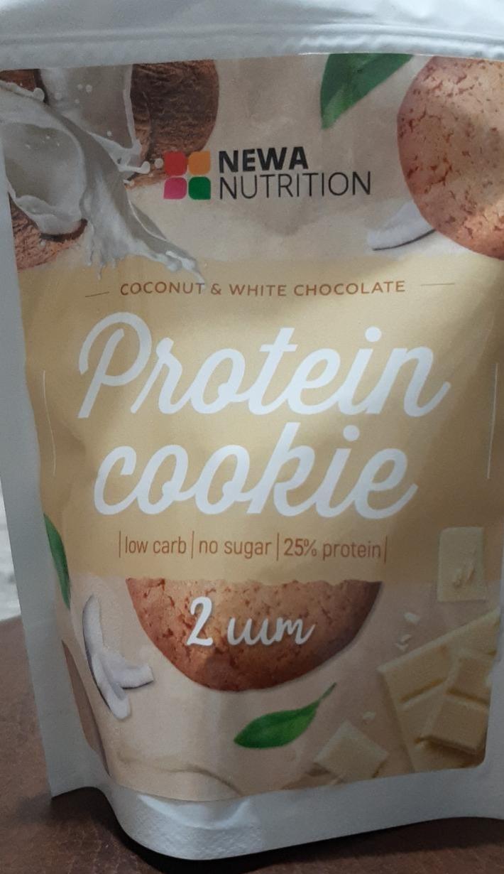 Фото - Печенье кокос с белым шоколадом Newa Nutrition
