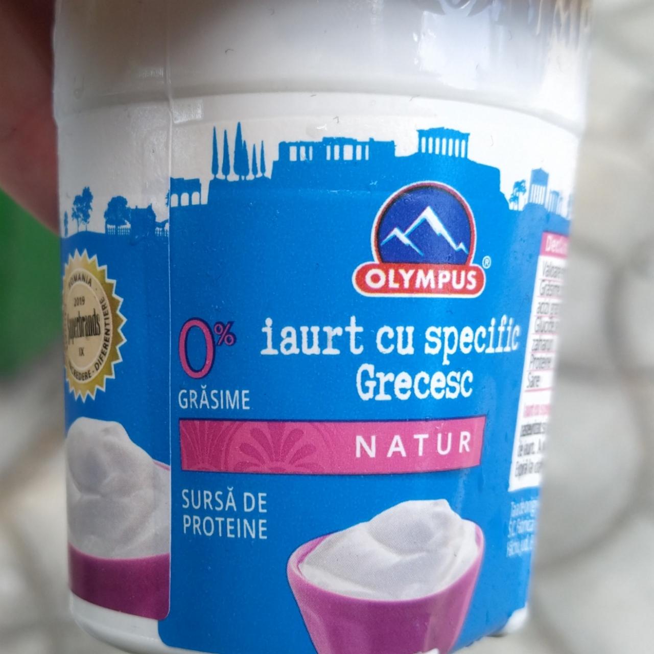 Фото - Греческий йогурт 0% Olympus