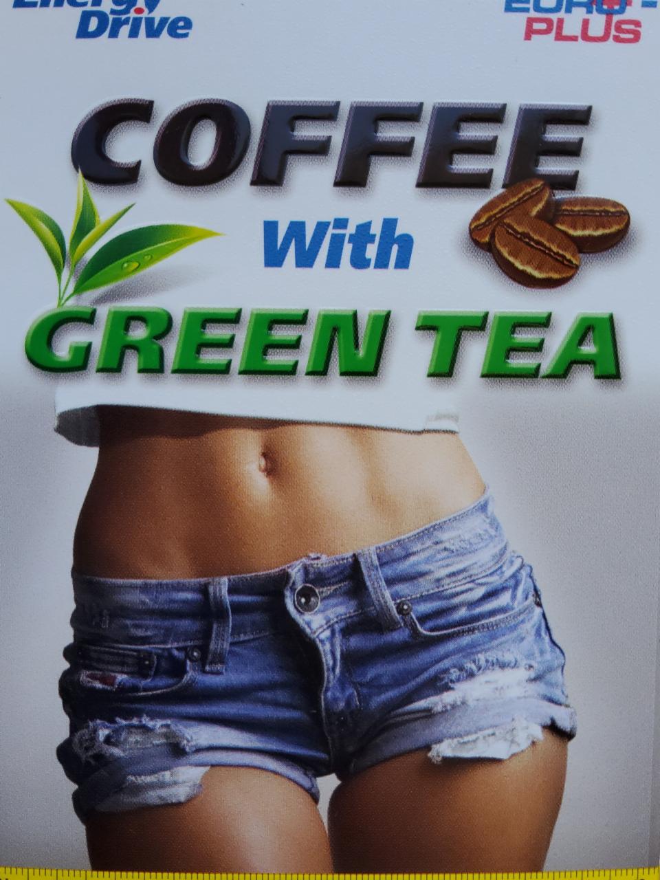 Фото - Напиток похудения Coffee with Green tea кофе с зеленым чаем Energy drive Euro-Plus