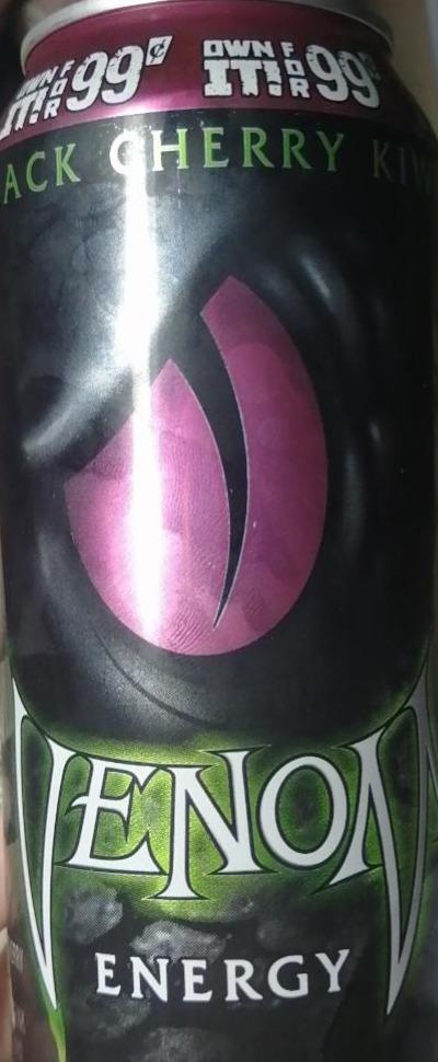 Фото - энергетик Black cherry kiwi Venom