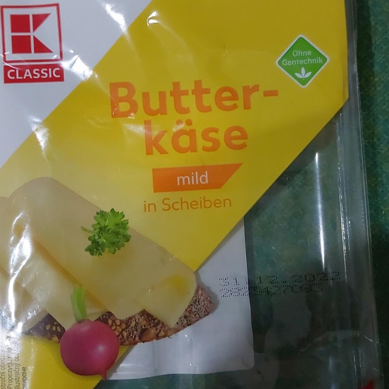 Фото - Butterkäse mild in Scheiben K-Classic