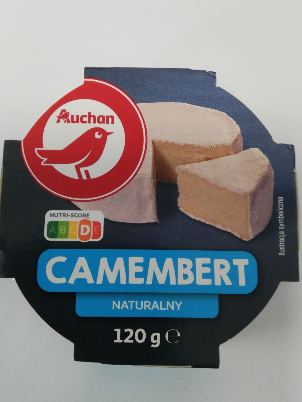 Фото - Сыр камамбер натуральный Auchan