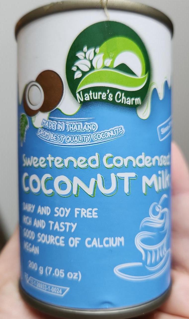 Фото - Кокосовое сладкое сгущеное кокосовое молоко Nature's Charm