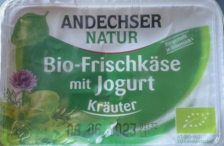 Фото - Bio-Frischkäsezubereitung Kräuter Andechser Natur