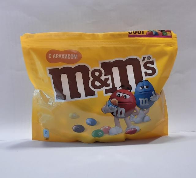 Фото - Драже с арахисом и молочным шоколадом M&Ms