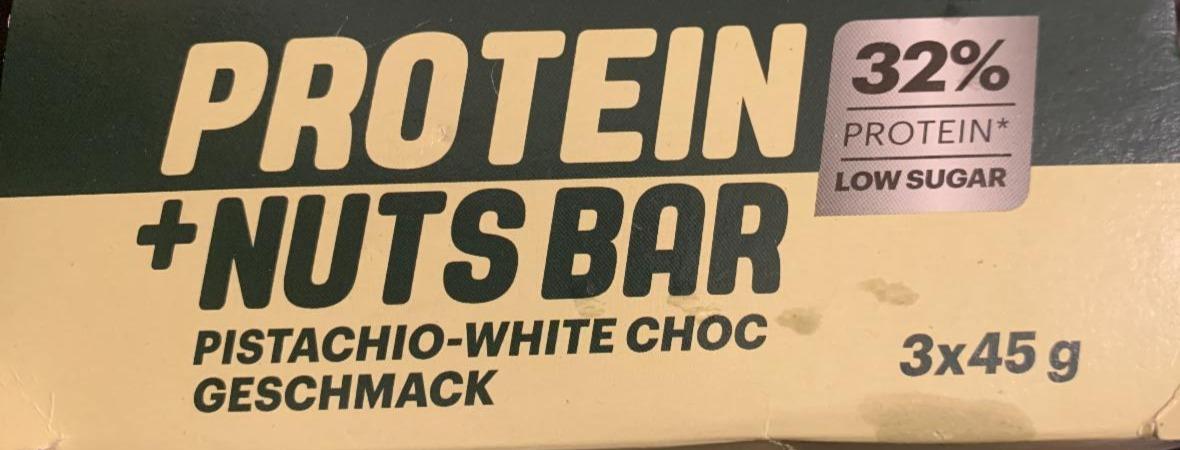 Фото - High Protein Bar Pistachio-White Choc Flavour IronMaxx