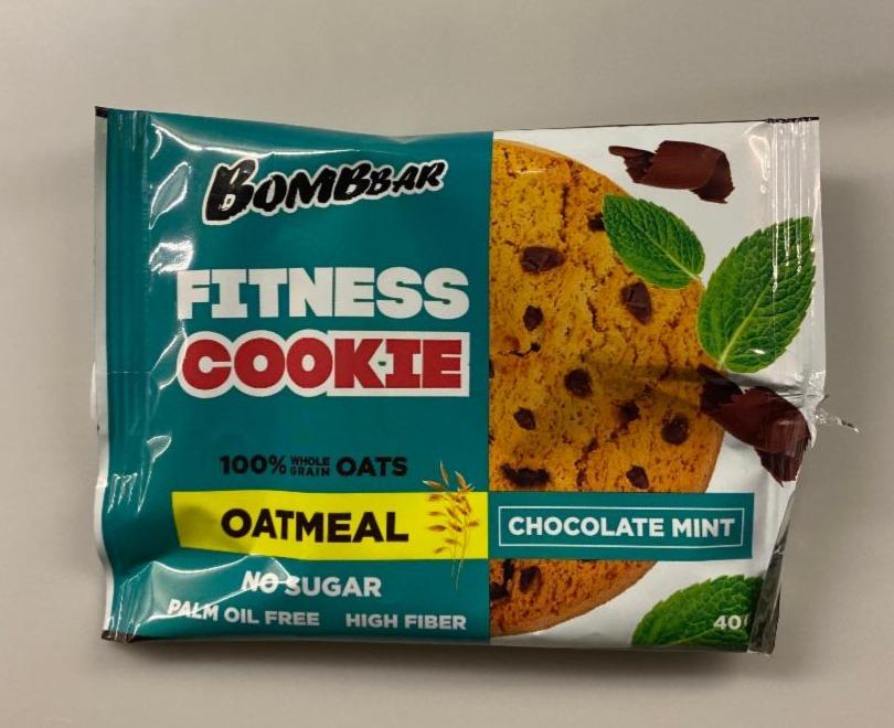 Фото - Печенье фитнес шоколад-мята fitness cookie chocolate mint Bombbar