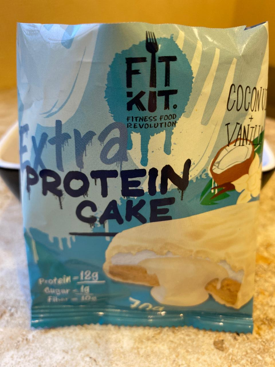 Фото - Protein cake coconut vanilla Fit kit