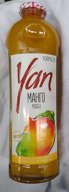 Фото - Сок манго без сахара Yan