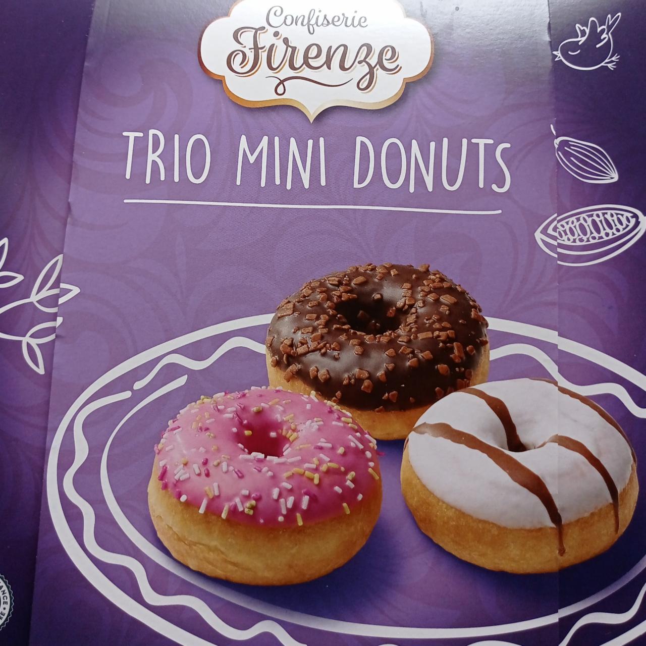 Фото - мини пончики трио Trio mini donuts Confiserie Firenze