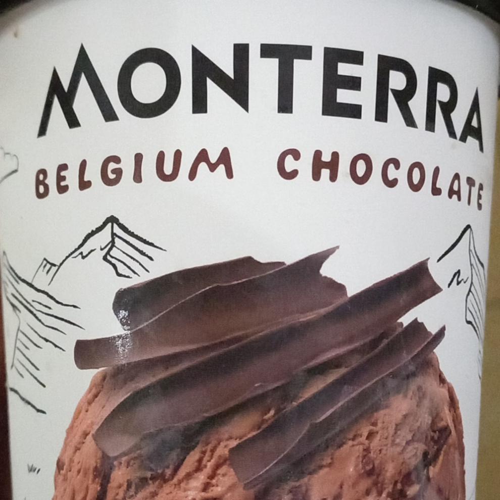 Фото - Мороженое шоколадное бельгийский шоколад Monterra