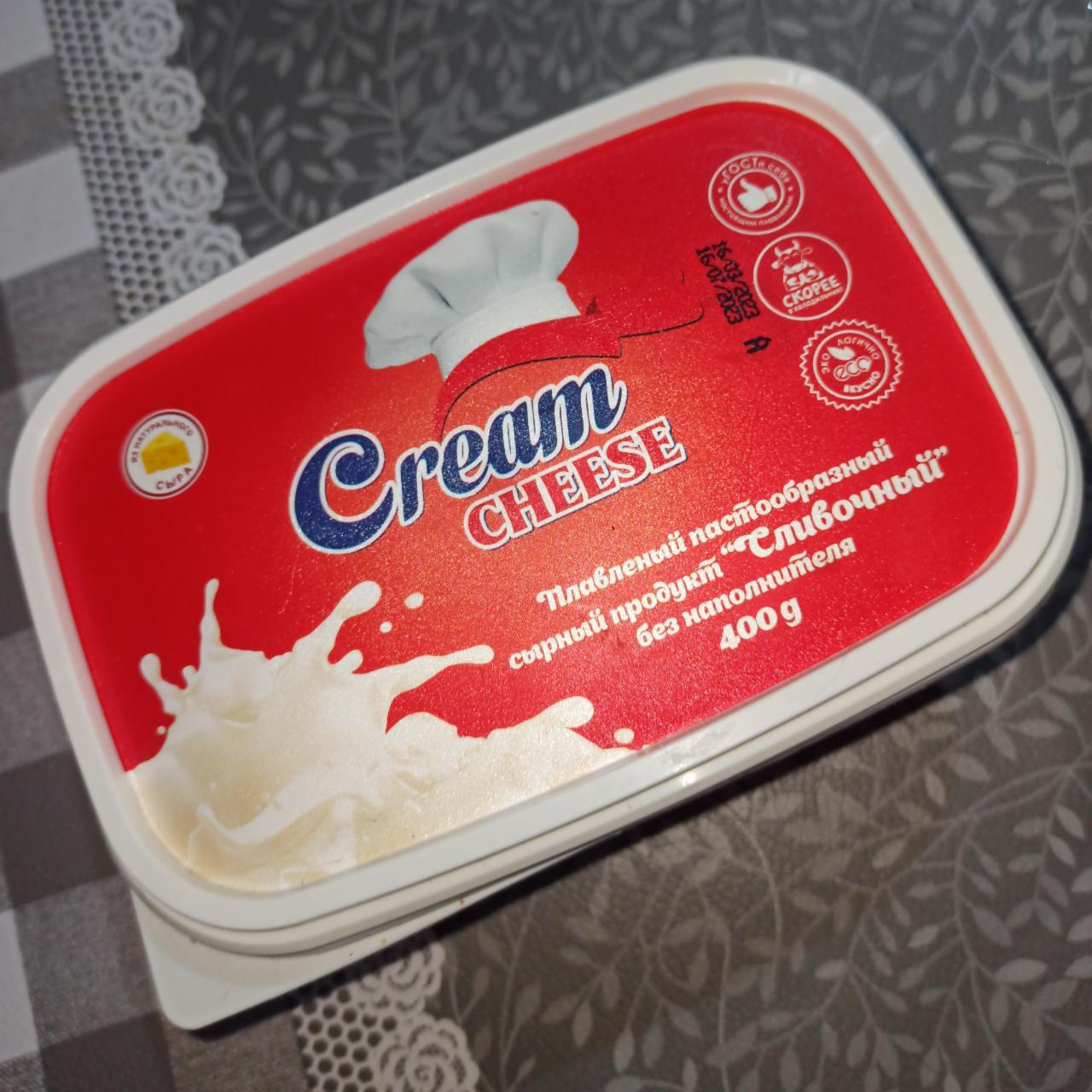 Фото - Плавленый сыр сливочный Cream cheese