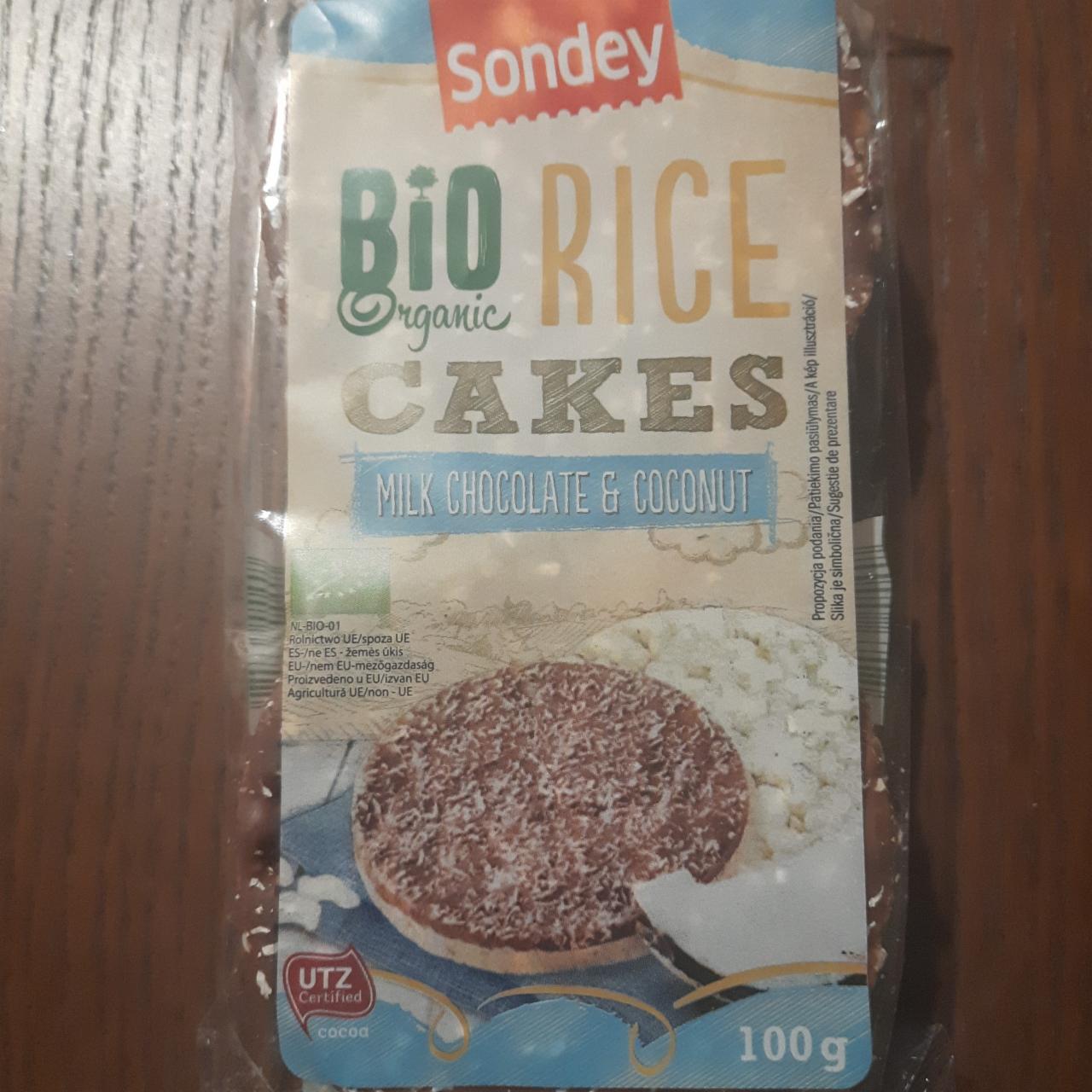 Фото - Rice cakes с молочным шоколадом и кокосом Sondey