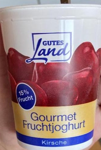 Фото - Йогурт 2.7% вишневый Gutes Land