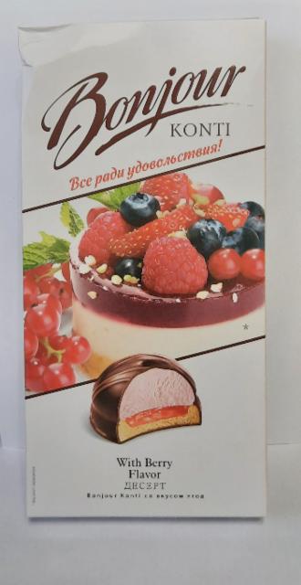 Фото - Десерт со вкусом ягод Bonjour Konti