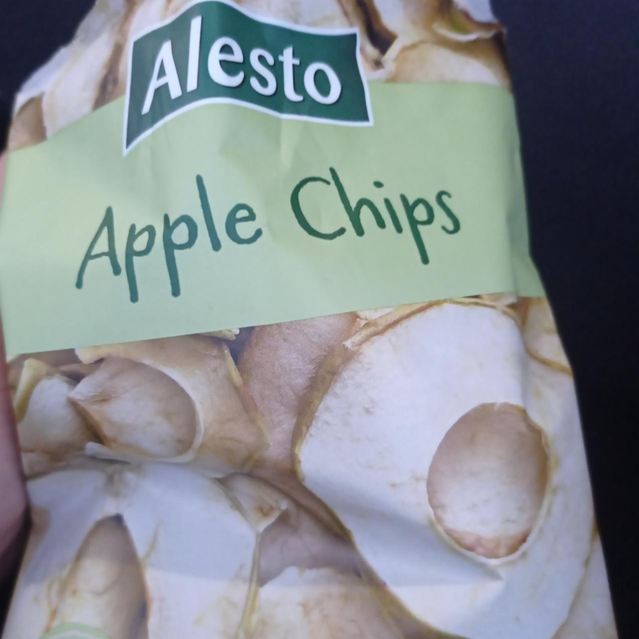 Фото - яблочные чипсы Alesto