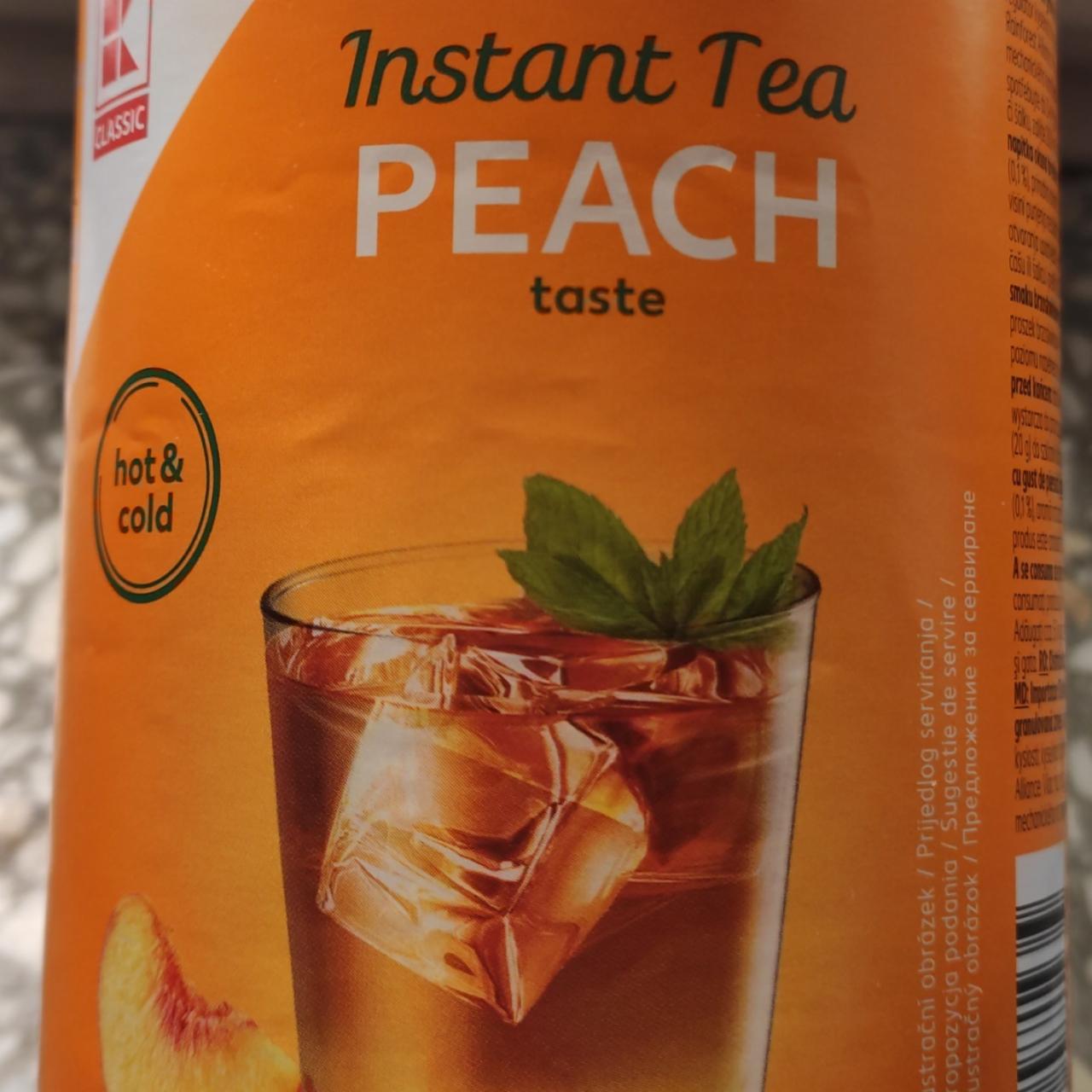 Фото - чай в порошке со вкусом персика K-Classic