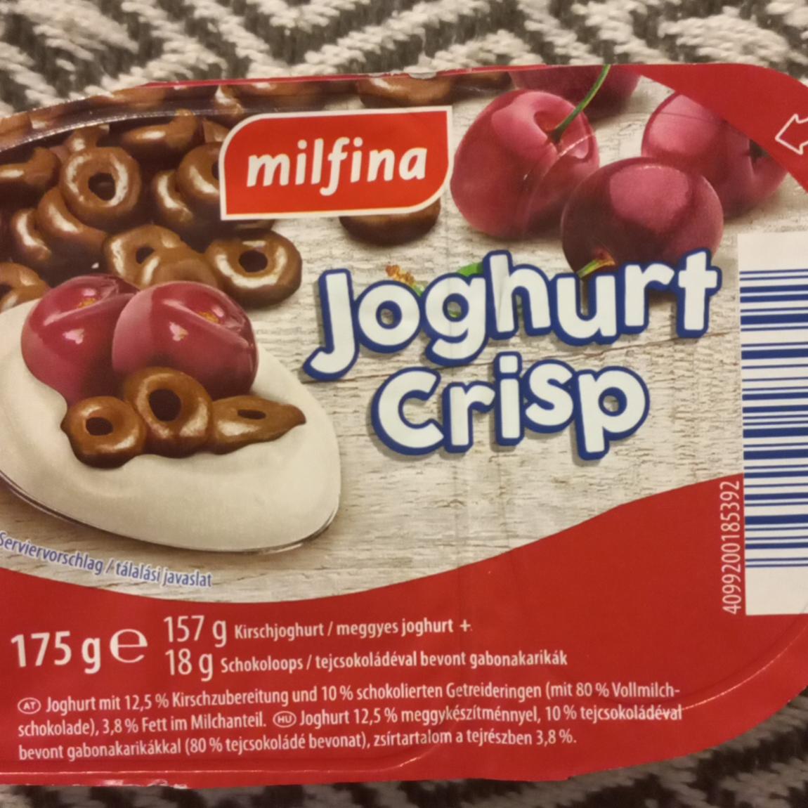 Фото - Joghurt-Crisp Kirschjoghurt&Schoko-Loops Milfina