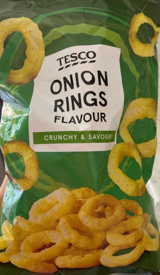 Фото - Onion rings flavour Tesco