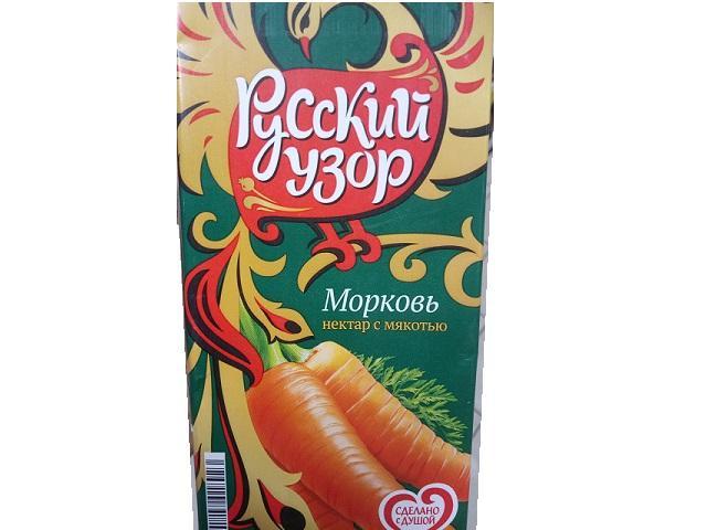 Фото - Нектар 'Русский Узор' морковь с мякотью