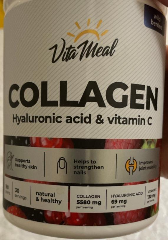Фото - Коллаген Collagen Beauty со вкусом Лесные ягоды Vita meal