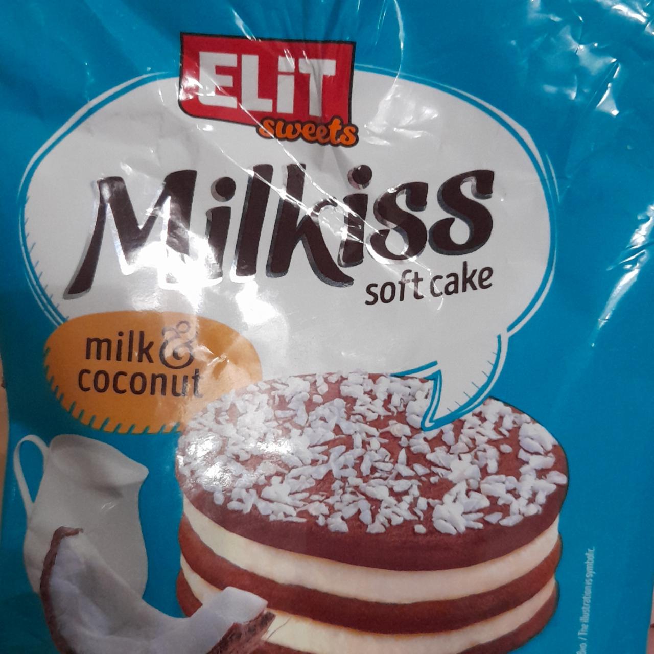 Фото - Milkiss soft cake milk coconut Elit sweets