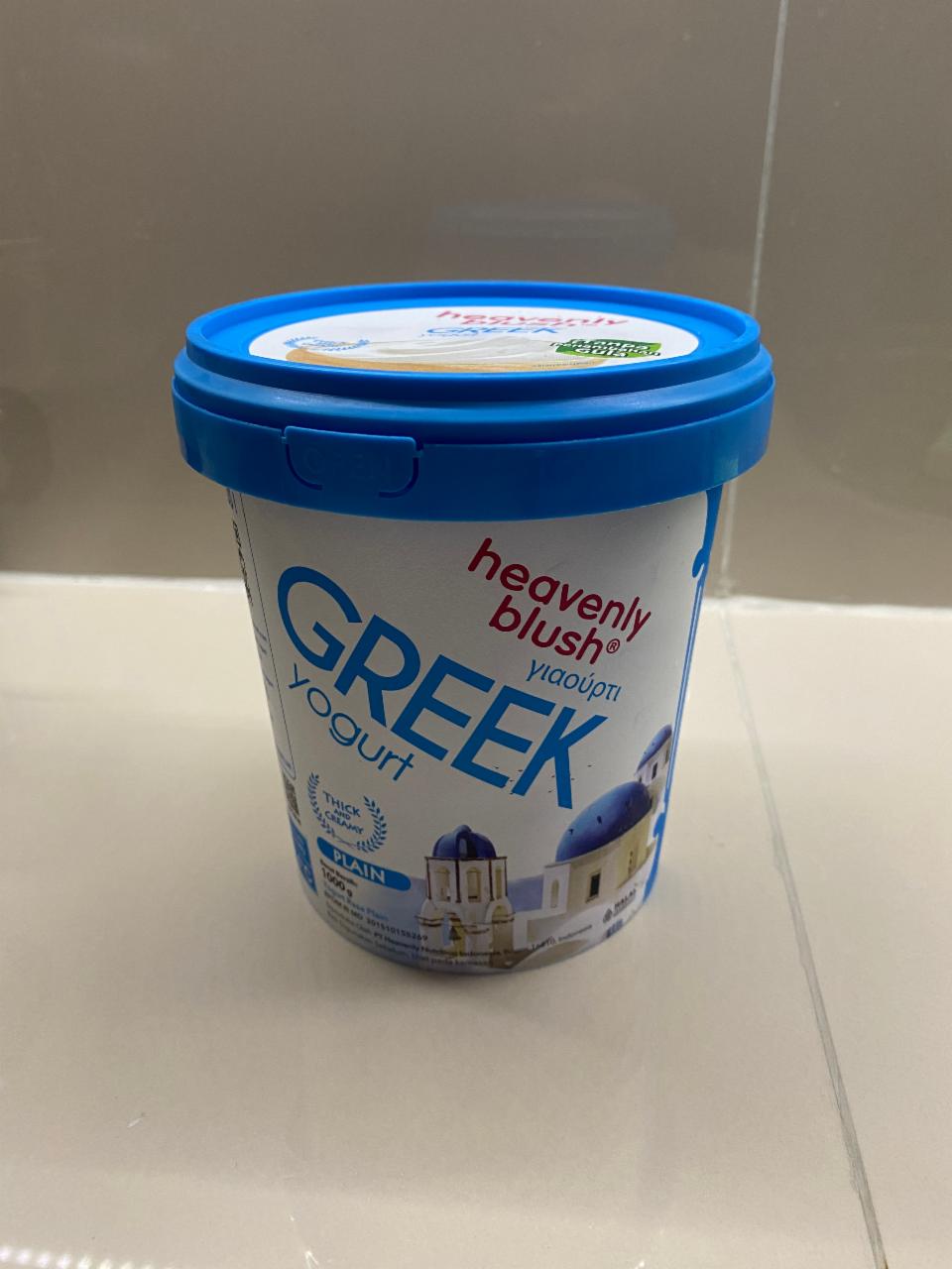 Фото - греческий йогурт Heavenly blush
