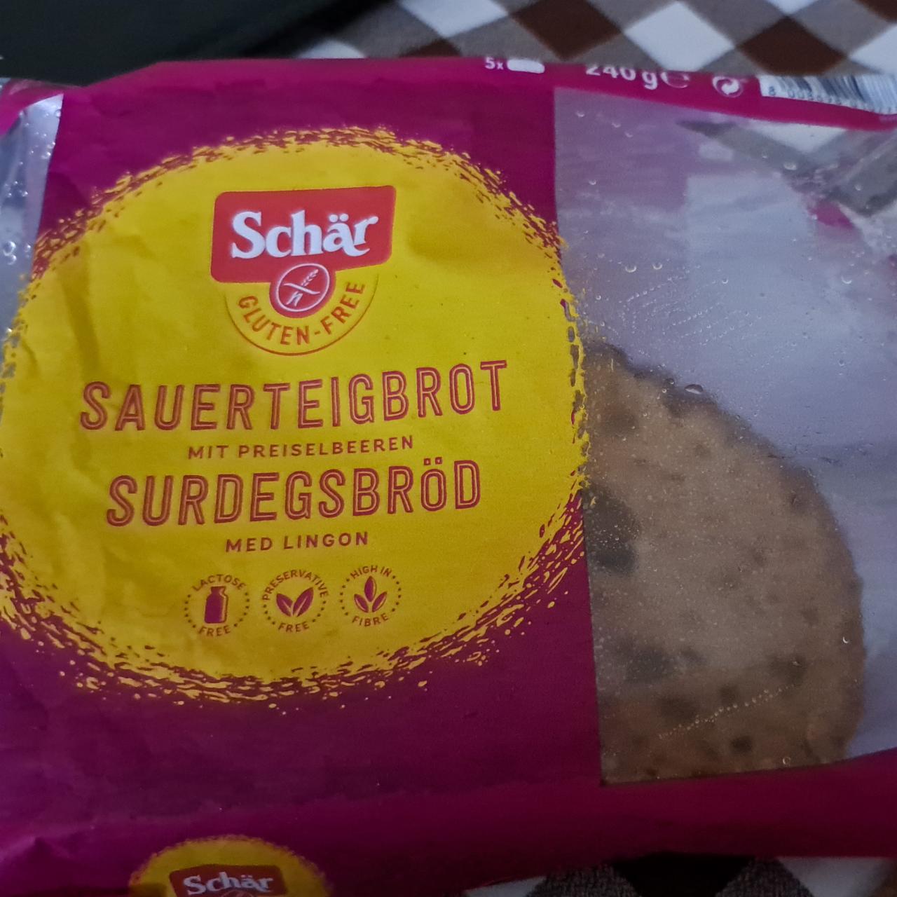 Фото - ржаной хлеб без глютена Schär