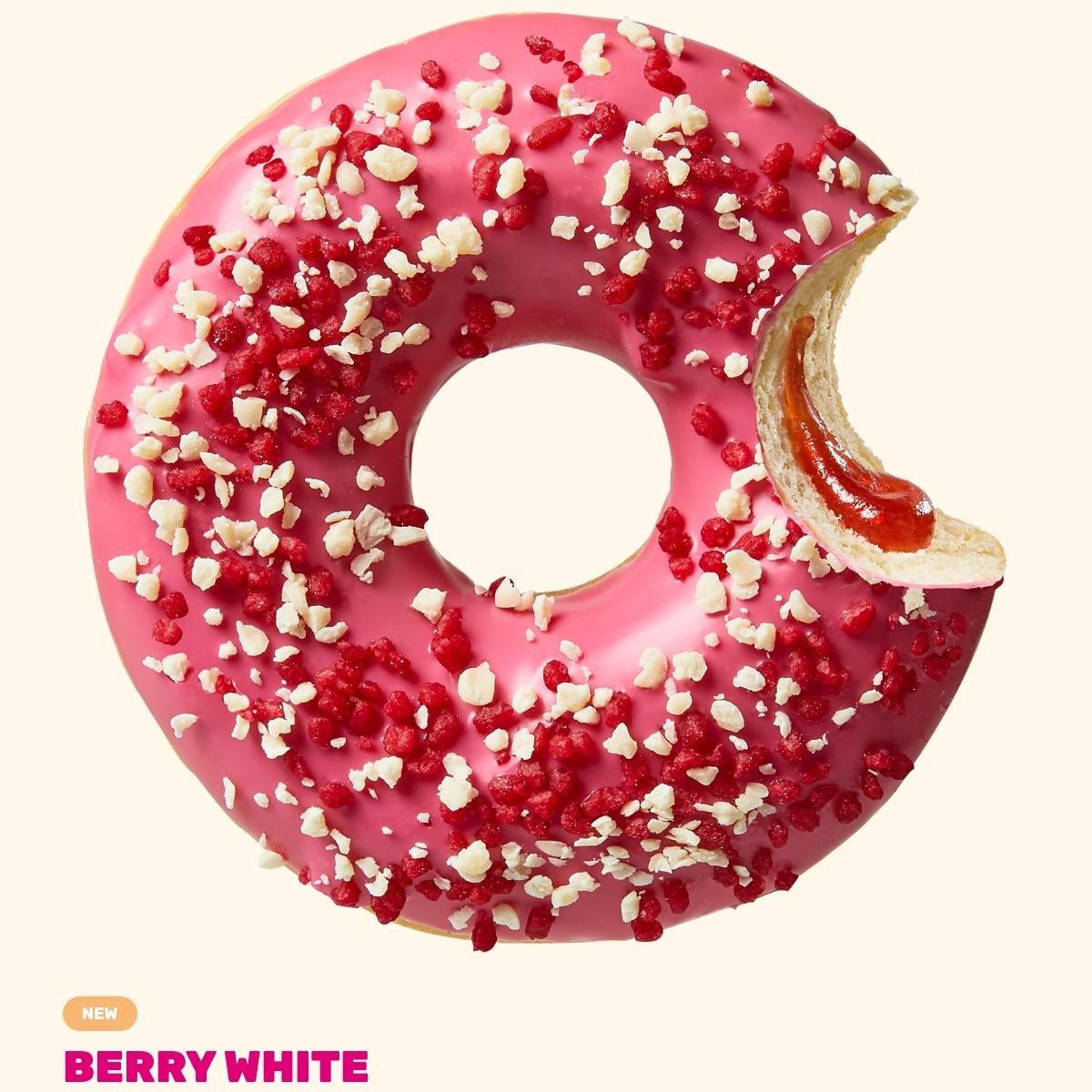 Фото - пончик ягодный розовый BERRY WHITE La Lorraine