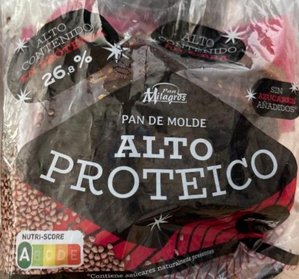Фото - хлеб ржаной цельноезрновой с кунжутом формовой Pan de molde Alto Proteico Migros