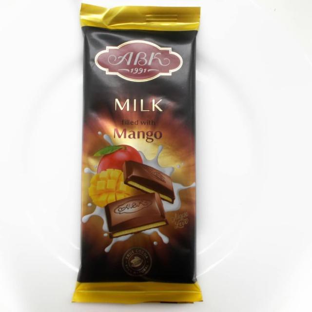 Фото - Abk шоколад молочный с манго milk mango