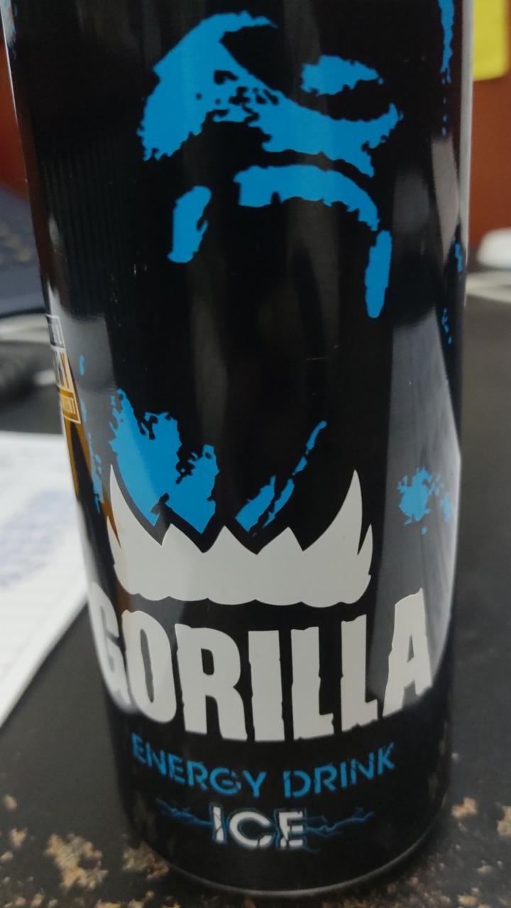 Фото - напиток энергетический вкус мяты Mint Energy Gorilla Горилла