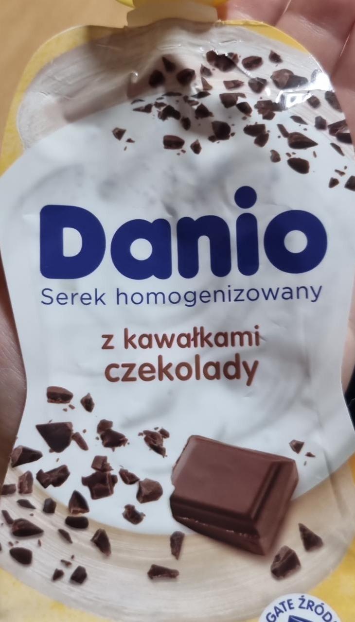 Фото - Serek z kawałkami czekolady Danio