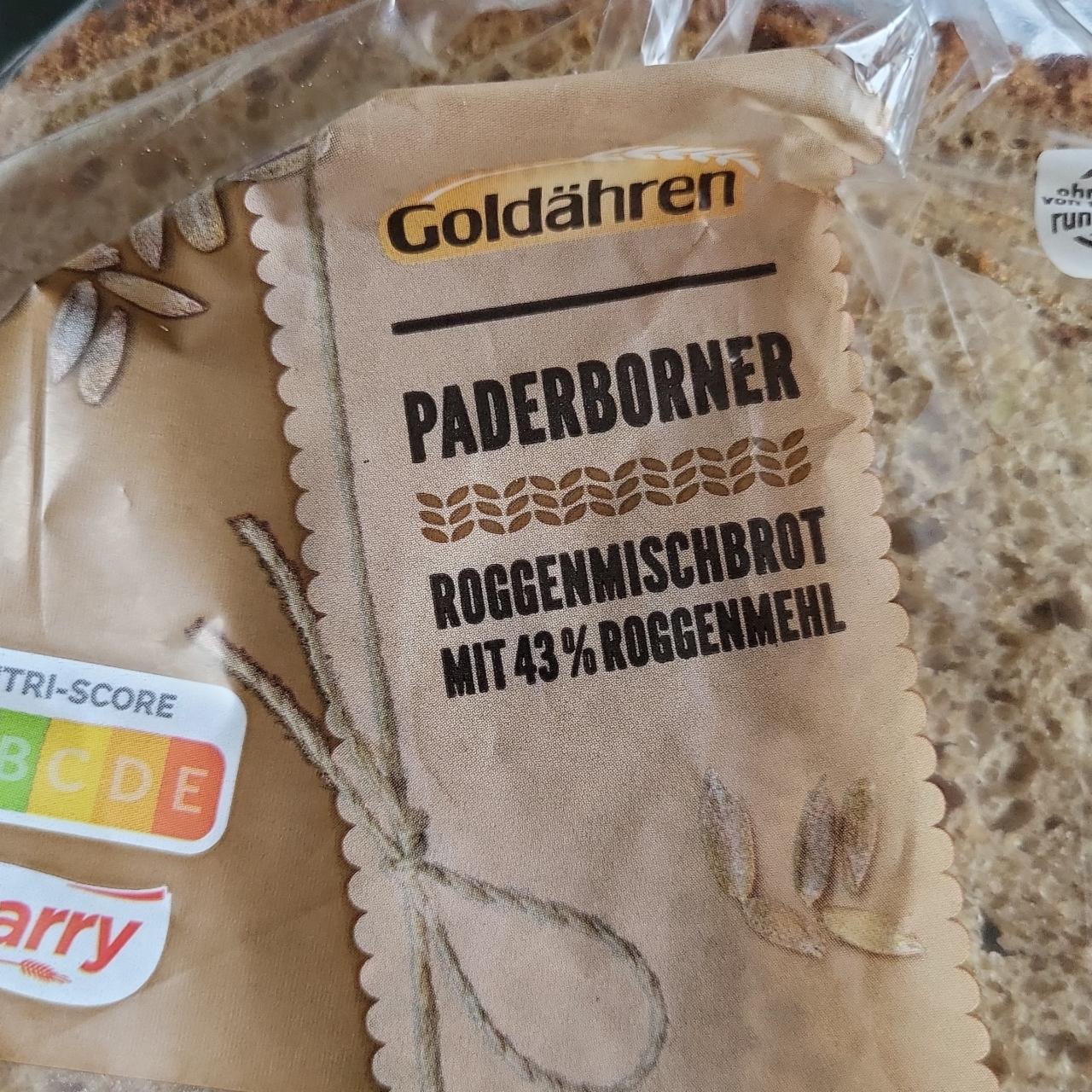 Фото - Paderborner Roggenmischbrot mit 43% roggenmehl Goldähren
