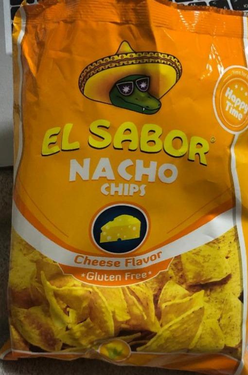 Фото - чипсы кукурузные со вкусом сыра Начо El sabor