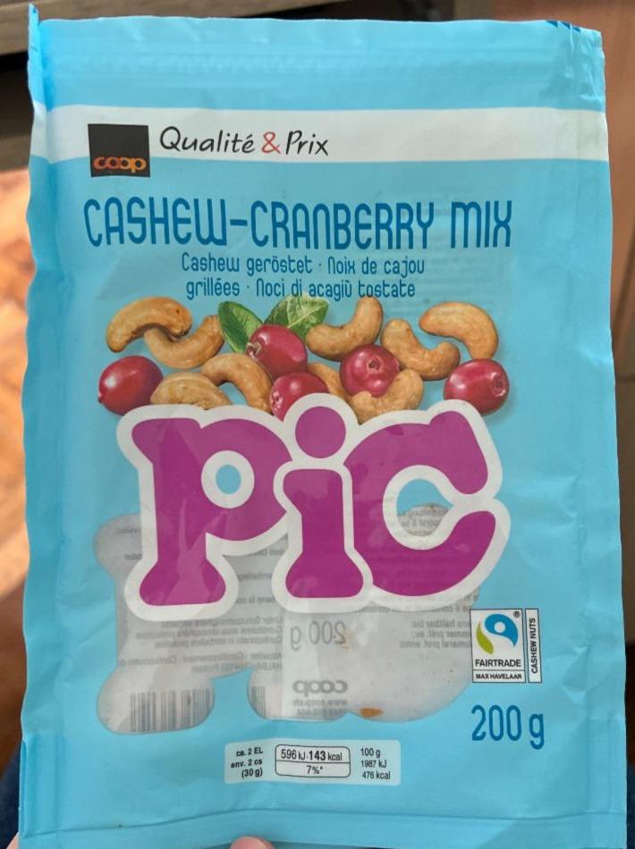 Фото - Микс кешью и клюквы Cashew-Cranberry Mix Coop