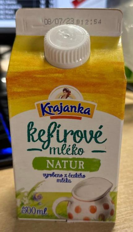 Фото - Kefírové mléko Natur Krajanka